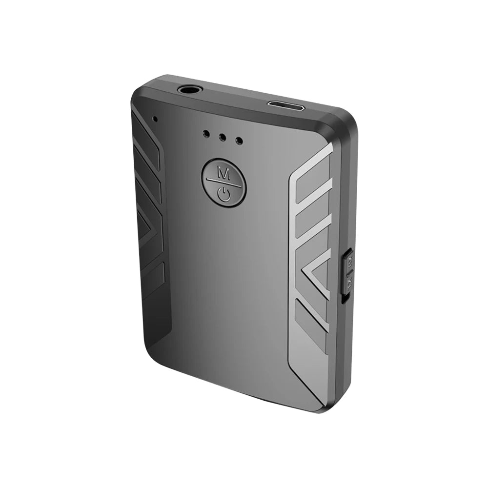 Adaptador inalámbrico bluetooth para tv, pc y altavoces con dos auriculares