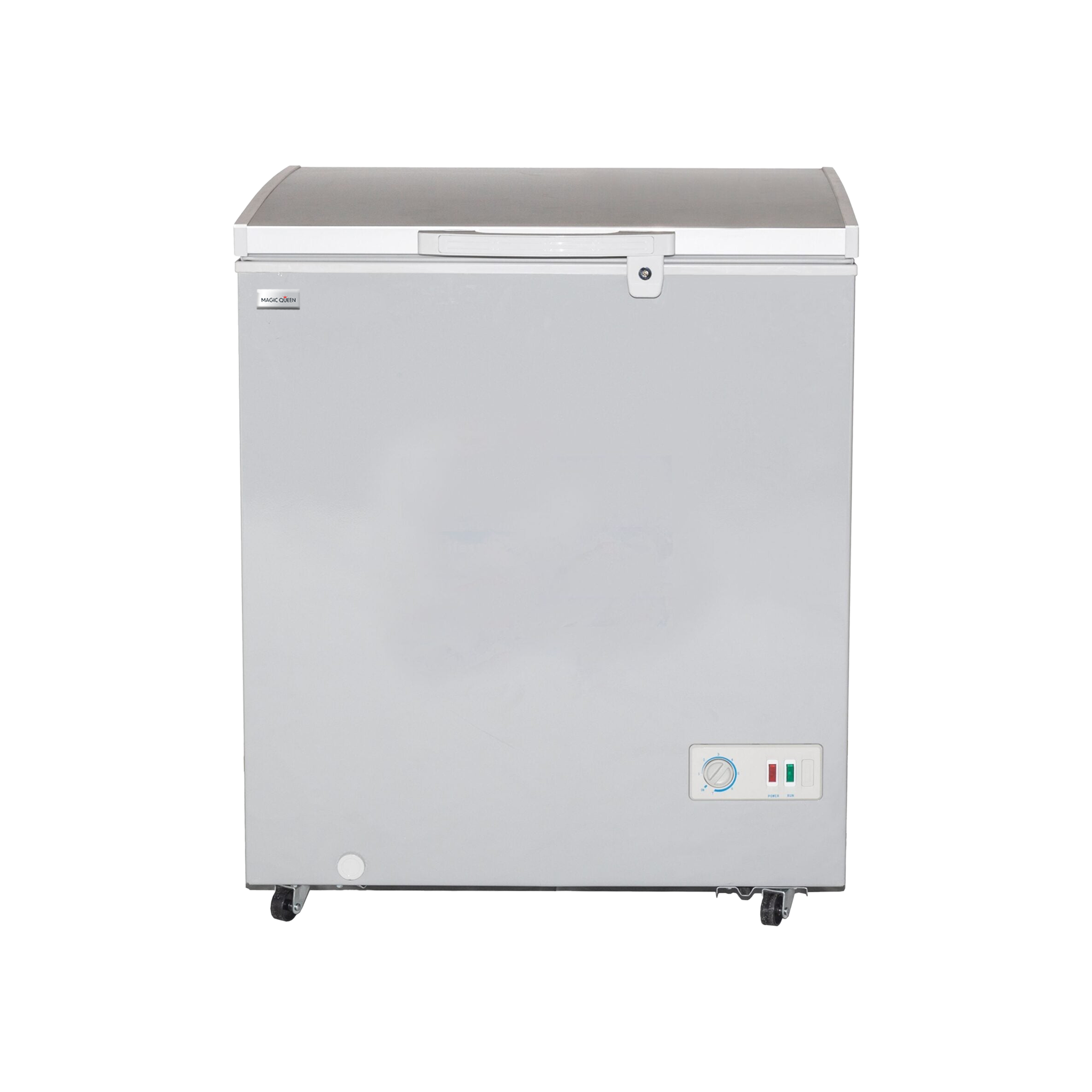 Magic Queen MQF145 Congelador Dual de 145 LTS- Con Interior y Gabinete Blanco