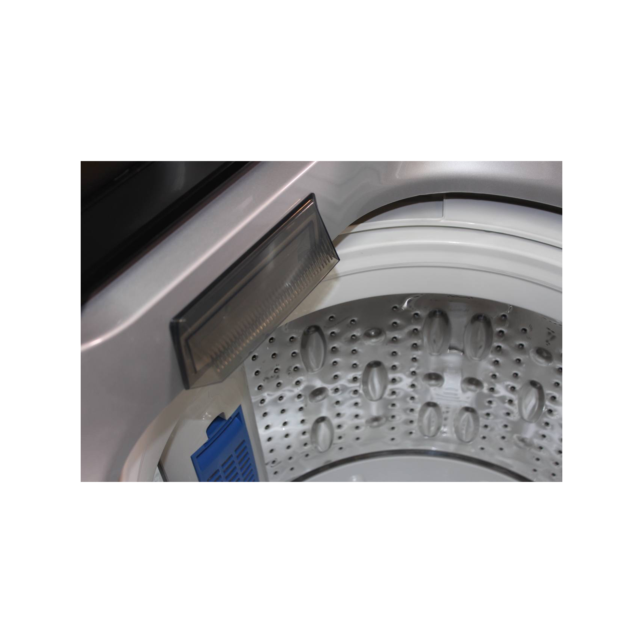 Magic Queen MQLV1304 Lavadora Automática 13 Kgs-Fuzzy-Extra Capacidad Color Plata