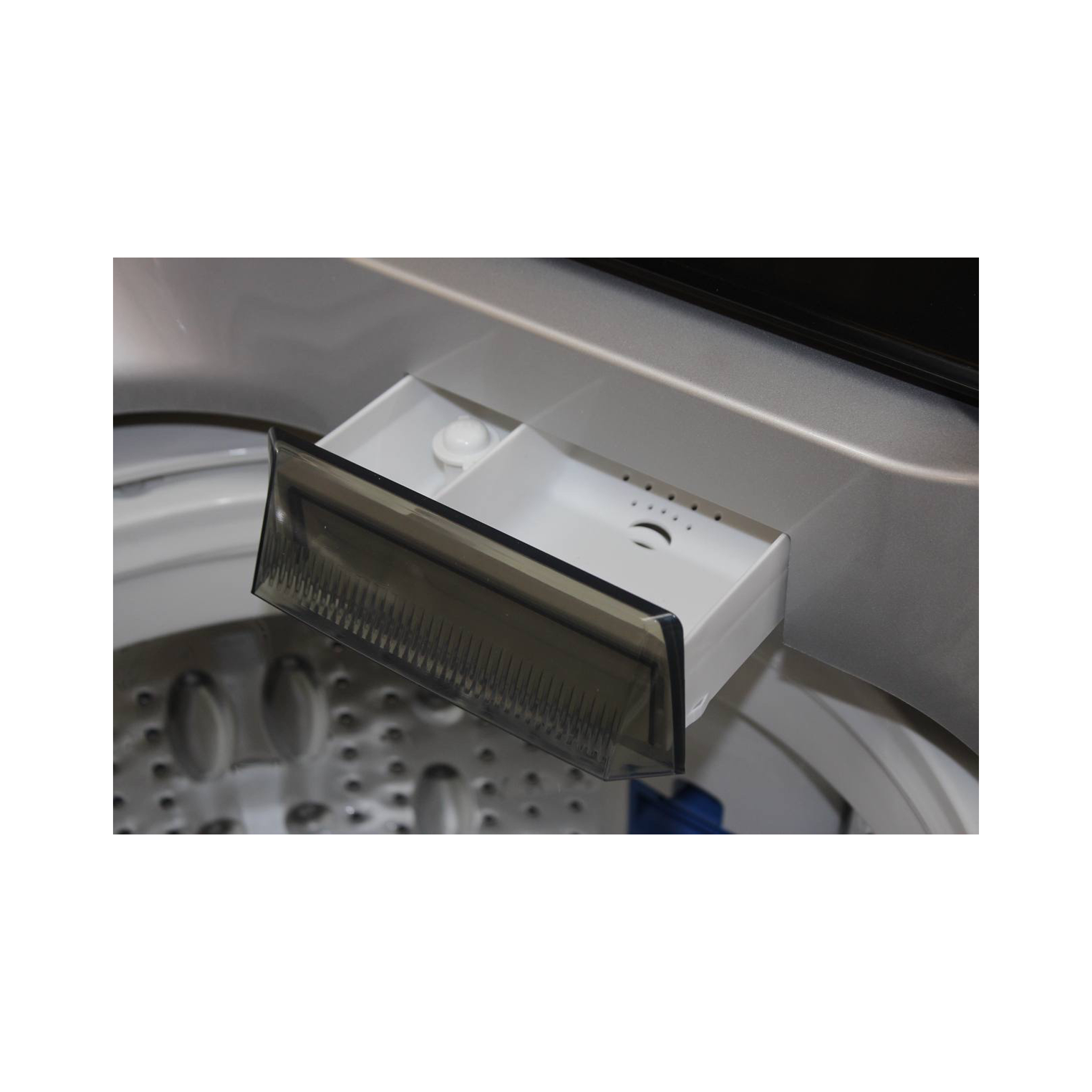 Magic Queen MQLV1304 Lavadora Automática 13 Kgs-Fuzzy-Extra Capacidad Color Plata