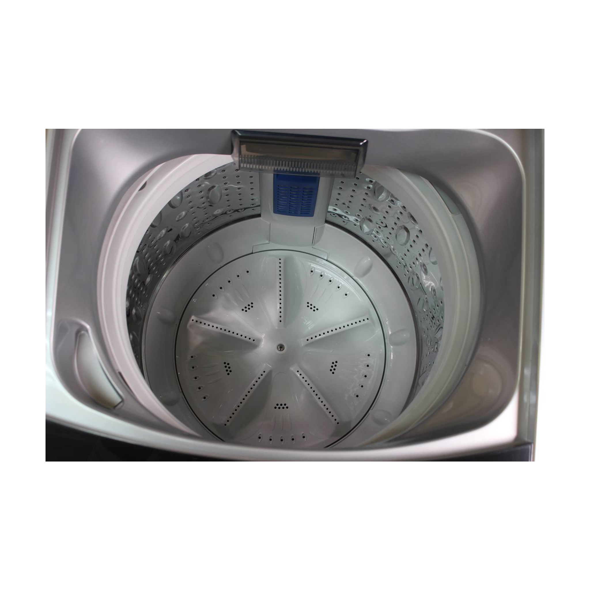 Magic Queen MQLV1304 Lavadora Automática 13 Kgs-Fuzzy-Extra Capacidad Color Plata